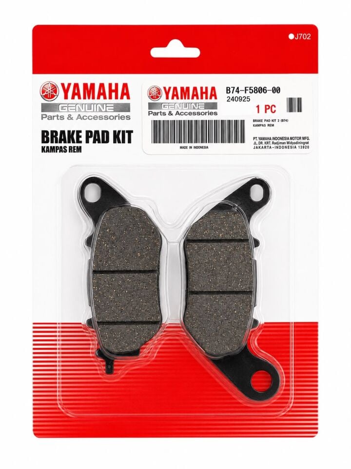 YAMAHA XMAX 200-300 ARKA FREN BALATASI ORJİNAL