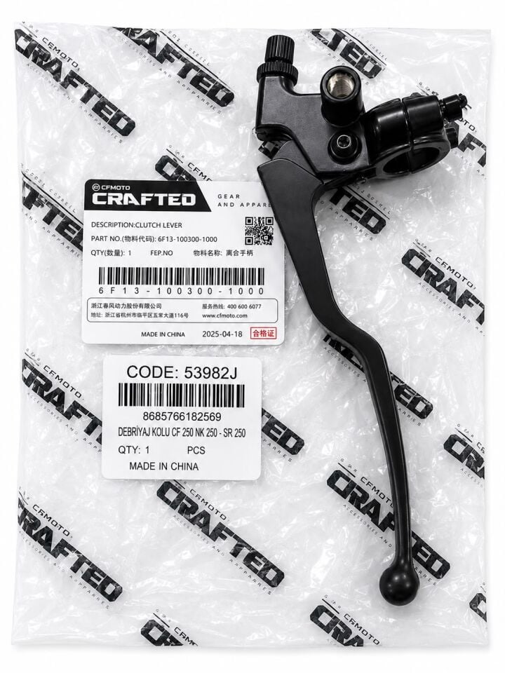 CF MOTO DEBRİYAJ KOLU VE KÜTÜĞÜ NK 250 - SR 250 ORJINAL