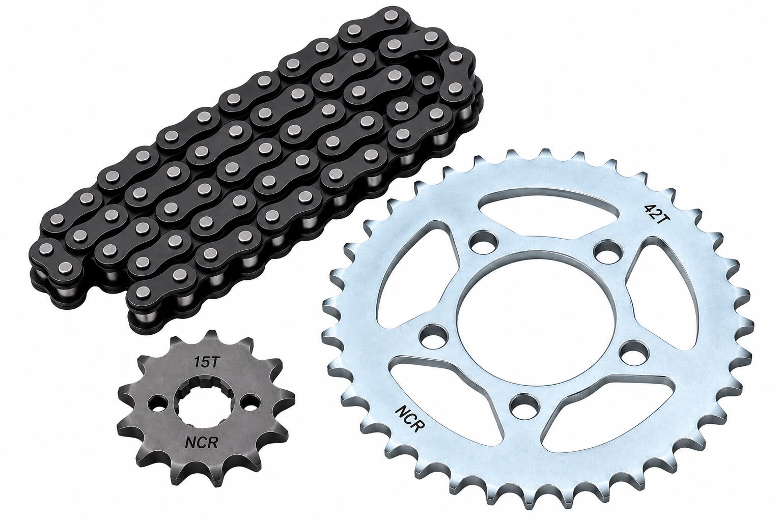 MONDİAL DRIFT L 125  ZİNCİR DİŞLİ SET 15T/42T - 428H/120L