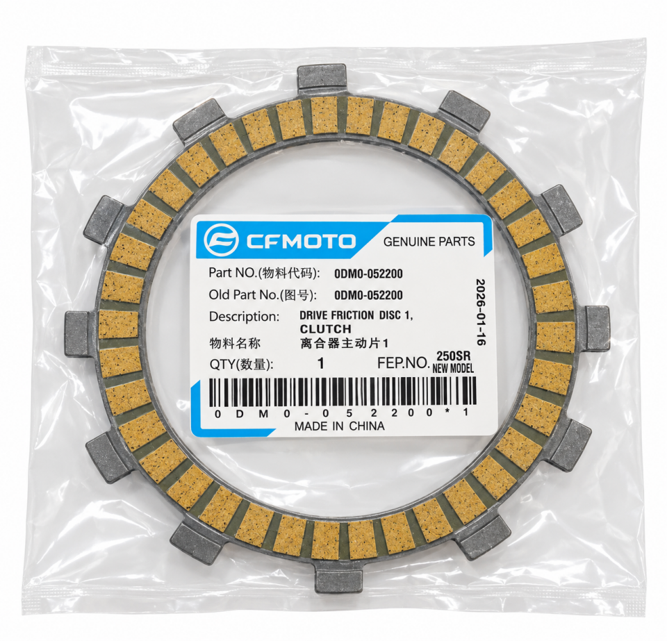 CF MOTO SR 250 NK 250 DEBRİYAJ BALATASI E5 6 lı ORJİNAL 0DM0-052200