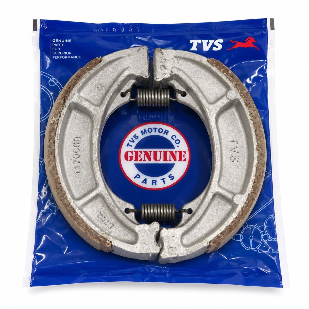 TVS RAIDER 125 ARKA FREN BALATASI ORJİNAL 1110020