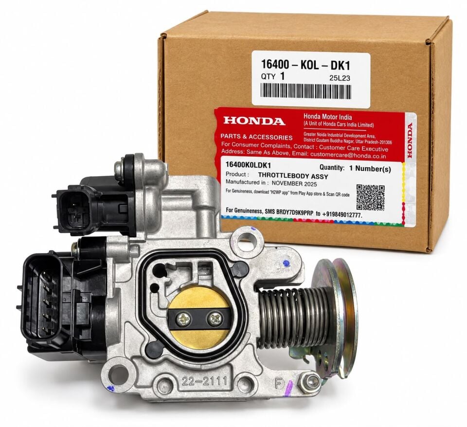 HONDA ACTİVA 125  GAZ KELEBEĞİ KOMPLE ORJINAL 16400K0LDK1