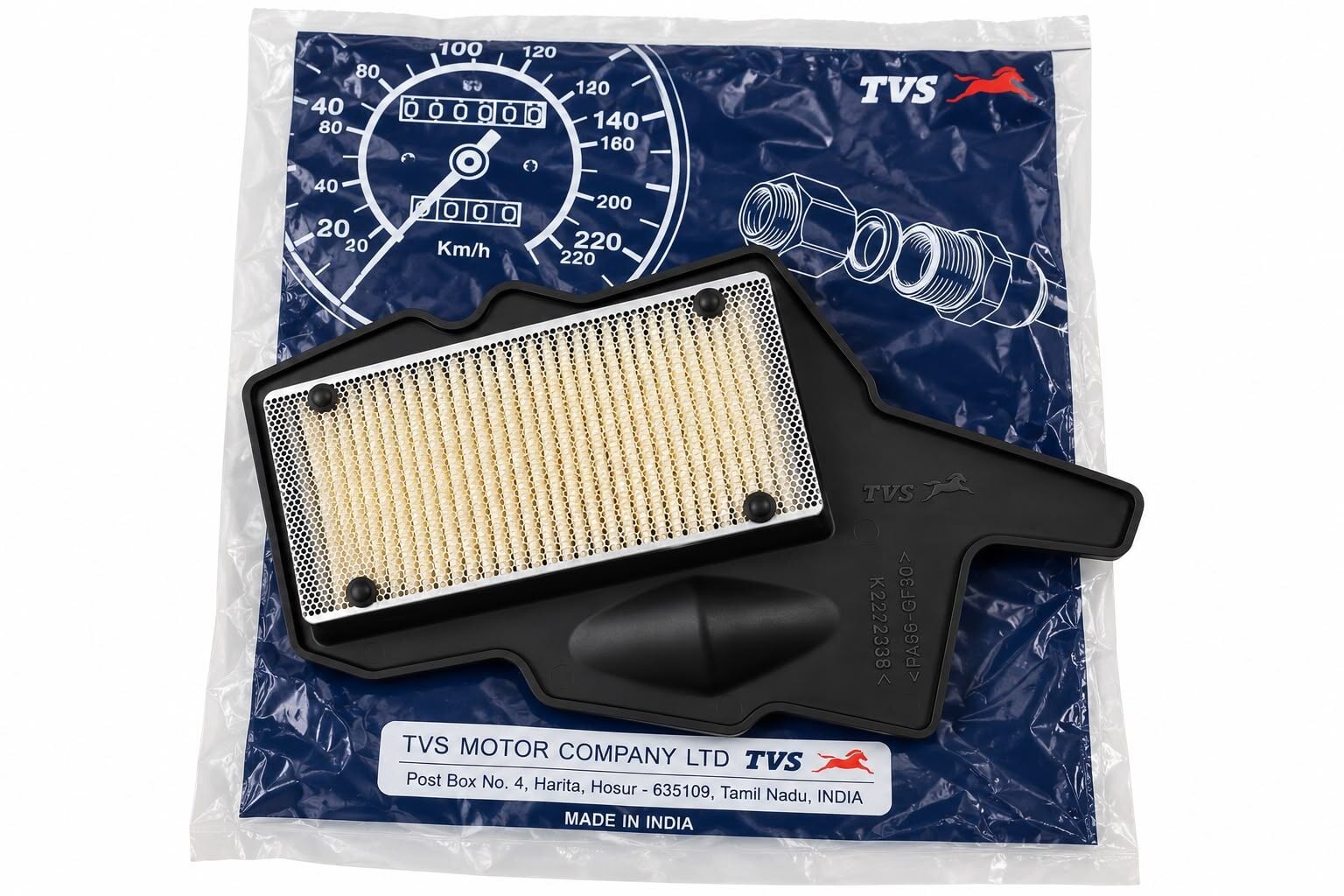 TVS RAIDER HAVA FİLTRESİ ORJINAL