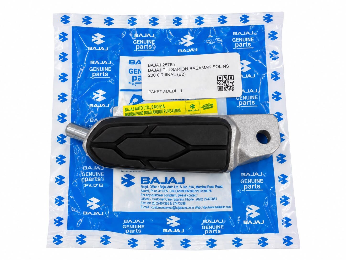 BAJAJ PULSAR ÖN BASAMAK SOL NS 200 ORJINAL DT113028