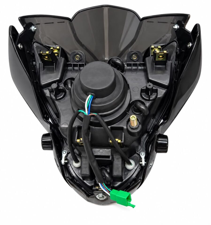 BAJAJ PULSAR NS 200 ÖN FAR - ÖN GRENAJ - SİPERLİK CAMI KOMPLE  - E BELGELİ
