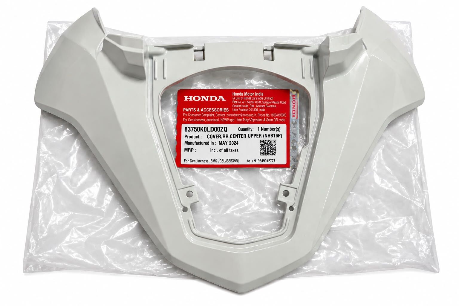HONDA ACTIVA 125 ARKA STOP ÜSTÜ BEYAZ ORJINAL 83750K0LD00ZQ