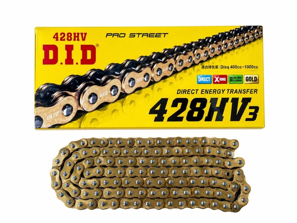 DID ZİNCİR ORİNGLİ GOLD 428 HV3 X 128L GOLD