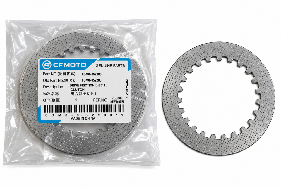 CF MOTO SR 250 DEBRİYAJ BALATASI 6 lı ORJİNAL